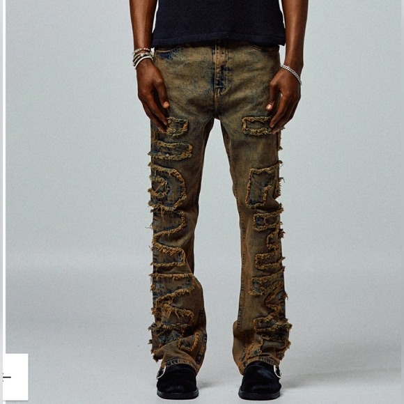 HOMME +FEMME TWILIGHT DENIM MOCHA SIZE 30 - Picture 3 of 15